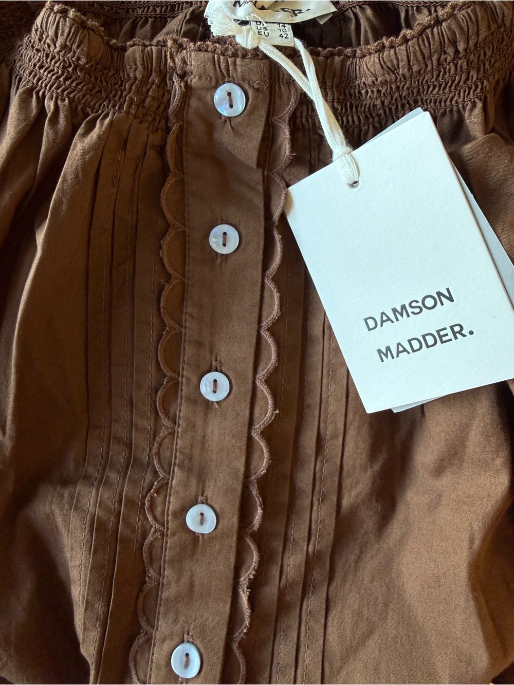 Damson Madder Jane Mini Dress - Picture 7 of 8